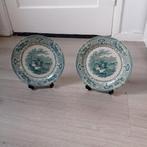 Antieke aardwerk borden 1851 prize medal buffalo reg, Antiek en Kunst, Ophalen of Verzenden