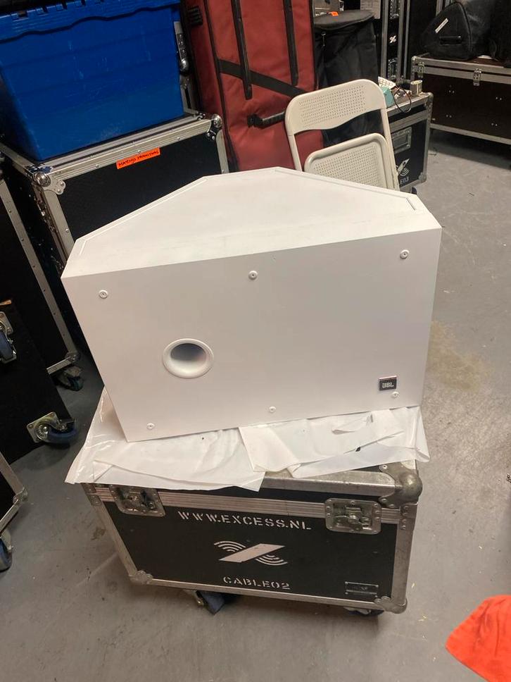 JBL Control SB-2 Subwoofer - Wit, Audio, Tv en Foto, Luidsprekers, Gebruikt, Subwoofer, 60 tot 120 watt, JBL, Ophalen of Verzenden