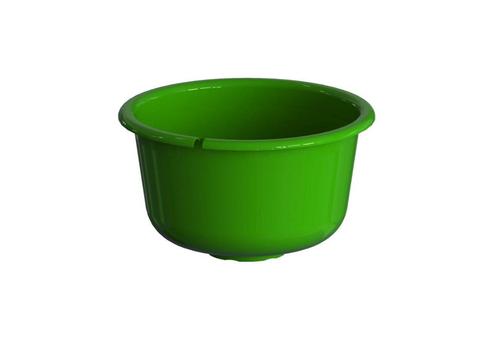 Inzetbak / voederschaal kunststof, groen 8L., Dieren en Toebehoren, Overige Dieren-accessoires, Nieuw, Ophalen of Verzenden