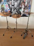 Zildjian bekkens 3 delige set incl standaards, Ophalen, Zo goed als nieuw