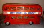 Grote Engelse dubbeldekker bus Made in HongKong 30cm, Ophalen of Verzenden