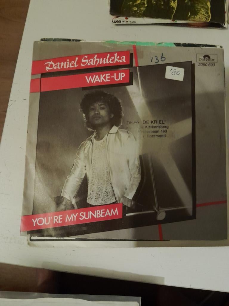 Daniel sahuleka 7inch wake up, Cd's en Dvd's, Ophalen of Verzenden, Zo goed als nieuw, Pop