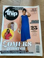 Knipmode augustus nr 8, Ophalen of Verzenden, Gebruikt, Vrouw, Knipmode