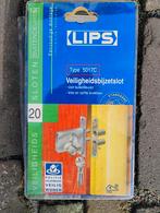 Lips inbouwslot als extra beveiliging, Ophalen of Verzenden, Nieuw, Rvs, Slot