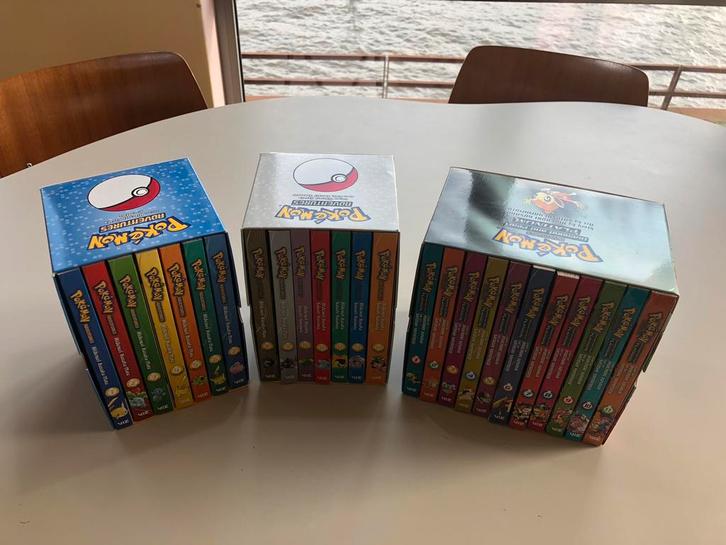 Pokemon manga boxset red blue gold silver diamond pearl, Boeken, Strips | Comics, Nieuw, Complete serie of reeks, Japan (Manga)