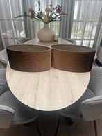Lampenkappen set brons Light & Living, Huis en Inrichting, Ophalen of Verzenden, Zo goed als nieuw, Ovaal, Bruin