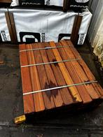 Diversen Hardhout, Tuin en Terras, Terrasdelen en Vlonders, Ophalen, Zo goed als nieuw, Hout
