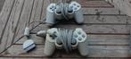 PlayStation 1 Controllers (2x), Ophalen of Verzenden, Gebruikt, Met 2 controllers