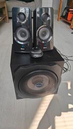 Trust PCS-221PC, Computers en Software, Pc speakers, Ophalen of Verzenden, Gebruikt, Audiokanaal 2.1, Trust