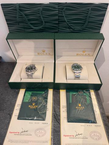 Rolex Submariner Date Classic Black & The Hulk 2025 NIEUW beschikbaar voor biedingen