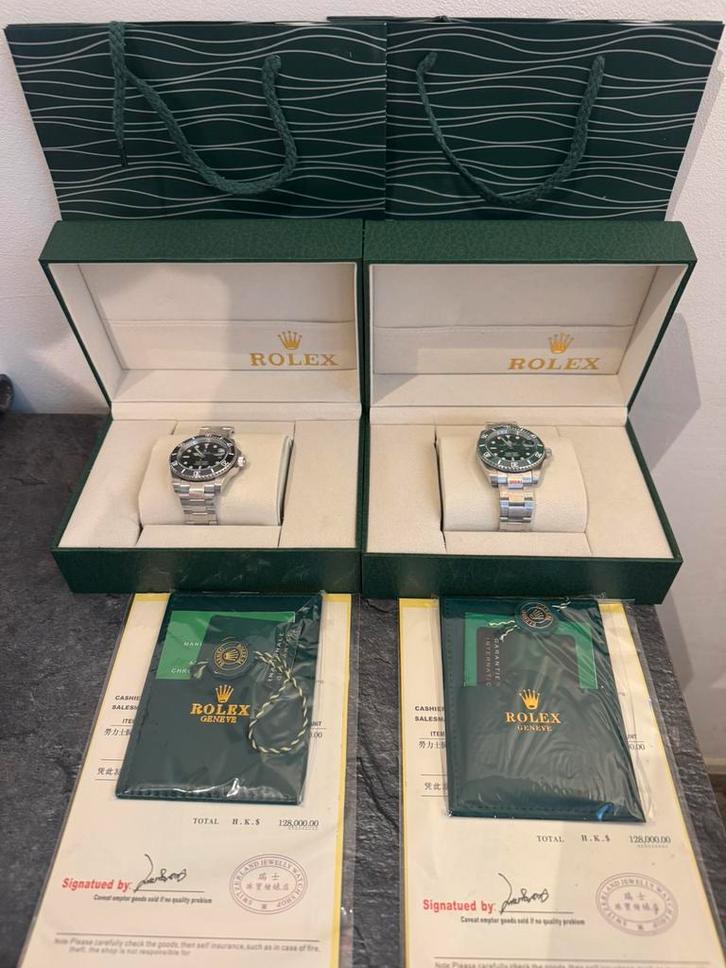 Rolex Submariner Date (No Date) Black & The Hulk 2025 NIEUW, Sieraden, Tassen en Uiterlijk, Horloges | Heren, Nieuw, Polshorloge