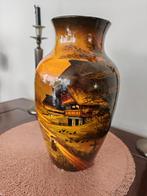 Schramberg Keramiek Vaas Handgeschilderd, Ophalen of Verzenden