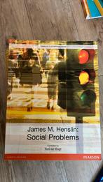 Social Problems: James M. Henslin, Boeken, Ophalen of Verzenden, Zo goed als nieuw