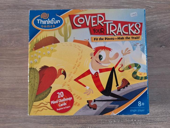 Thinkfun Cover Your Tracks - Nieuw!, Hobby en Vrije tijd, Denksport en Puzzels, Nieuw, Overige typen, Ophalen