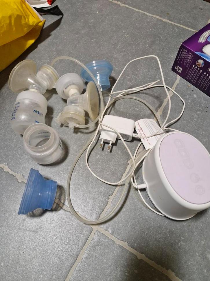 Philips Avent Elektrische Borstkolf + Bewaarzakjes, Kinderen en Baby's, Babyvoeding en Toebehoren, Gebruikt, Borstkolf, Ophalen of Verzenden