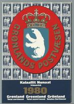 GROENLAND 1980 jaarset met alle uitgaves, mint., Verzenden, Denemarken, Postfris