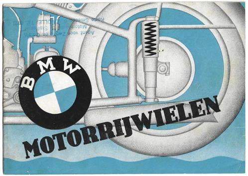 BMW 1938 brochure R66 R51 R71 R61 R35  R20 motor moto, Motoren, Handleidingen en Instructieboekjes, BMW, Ophalen of Verzenden