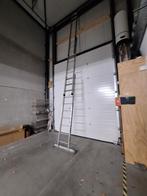 Little Jumbo ladder – 3x10 tredes, rubbers vernieuwd – €320, Doe-het-zelf en Verbouw, Ladders en Trappen, Ophalen, Gebruikt, Ladder