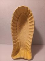 Vintage West Germany "vis" puddingvorm. Geel Geglazuurd, Verzamelen, Ophalen of Verzenden