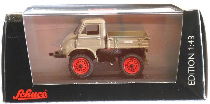 MB. UNIMOG 401. 1953. Boehringer cab. 1:43. Schuco OVP Izgst, Hobby en Vrije tijd, Modelauto's | 1:43, Zo goed als nieuw, Tractor of Landbouw