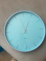 Karlsson Klok 40 - Scandinavisch Design, Ophalen of Verzenden, Zo goed als nieuw, Analoog, Wandklok
