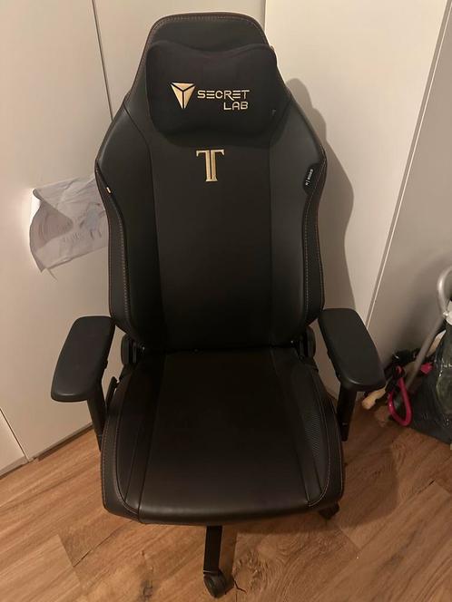 PRIJS VERLAAGD - Secretlab TITAN Evo 2022 - Zwart, Huis en Inrichting, Bureaustoelen, Zo goed als nieuw, Bureaustoel, Zwart, Ergonomisch