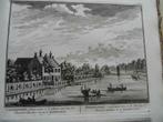29 Breukelen Vredenoord en Gunterstein Kopergravure 1719, Ophalen of Verzenden