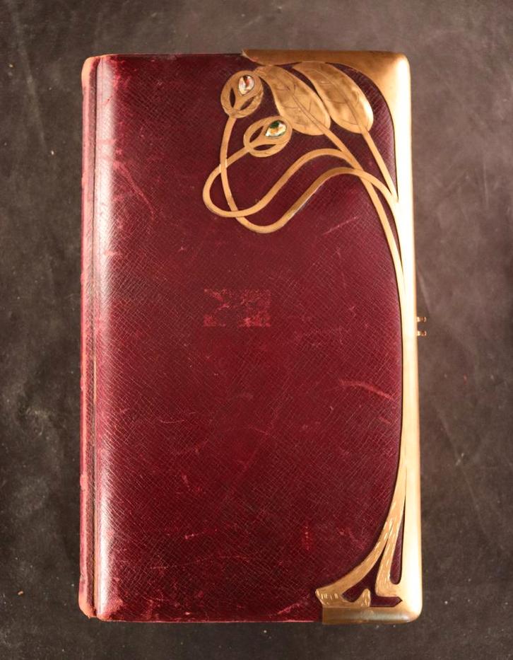 Antiek Art Nouveau fotoalbum, Antiek en Kunst, Antiek | Overige Antiek, Ophalen of Verzenden