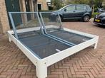 Auping auronde wit 180x200 inclusief spiralen, Huis en Inrichting, Slaapkamer | Bedden, Ophalen, Wit, Tweepersoons, 180 cm