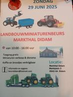 Landbouw miniaturen Beurs Didam 29 juni., Hobby en Vrije tijd, Modelauto's | 1:32, Siku.de, Siku.de, Tractor of Landbouw, Siku