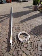 Aluminium Mast met Kabelgoot en Kabel voor Schotel, Ophalen, Gebruikt, Overige merken