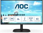 2 x AOC 27B2H - Full HD IPS Monitor - 27 Inch, AOC Gaming, Full HD, Zo goed als nieuw, 27"
