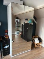 Ruime kledingkast met spiegeldeuren, Ophalen, 100 tot 150 cm, 200 cm of meer, Zo goed als nieuw