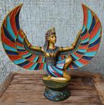 Egyptische Standbeeld van Godin Isis, Verzamelen, Beelden en Beeldjes, Ophalen of Verzenden, Zo goed als nieuw, Religie