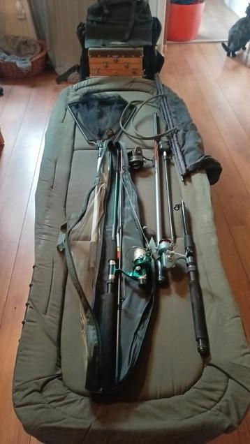 Complete Visset - Hengels, Tas, Mat, Koffer & Materiaal beschikbaar voor biedingen