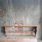 Brocante oud houten regaal keukenrek schap rek *Etage3*, Ophalen, Gebruikt, ., .
