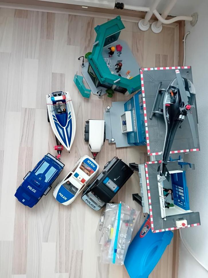 Playmobil Politiebureau Set Compleet!, Kinderen en Baby's, Speelgoed | Playmobil, Ophalen of Verzenden