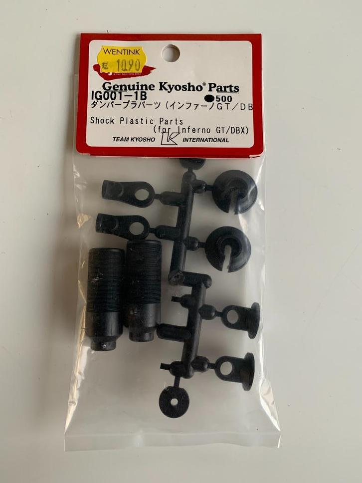 Kyosho IG001-1B shock plastic parts Inferno GT / DBX RC auto, Hobby en Vrije tijd, Modelbouw | Radiografisch | Auto's, Nieuw, Onderdeel
