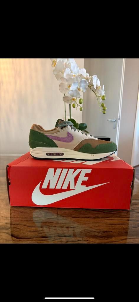 Nike Air Max 1 SH Treeline 42,5 - 44 - 45 - 46, Kleding | Heren, Schoenen, Nieuw, Overige kleuren, Ophalen of Verzenden