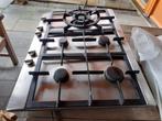 Kookplaat atag wokbrander inbouw, 5 kookzones of meer, Gebruikt, Ophalen of Verzenden, Inbouw