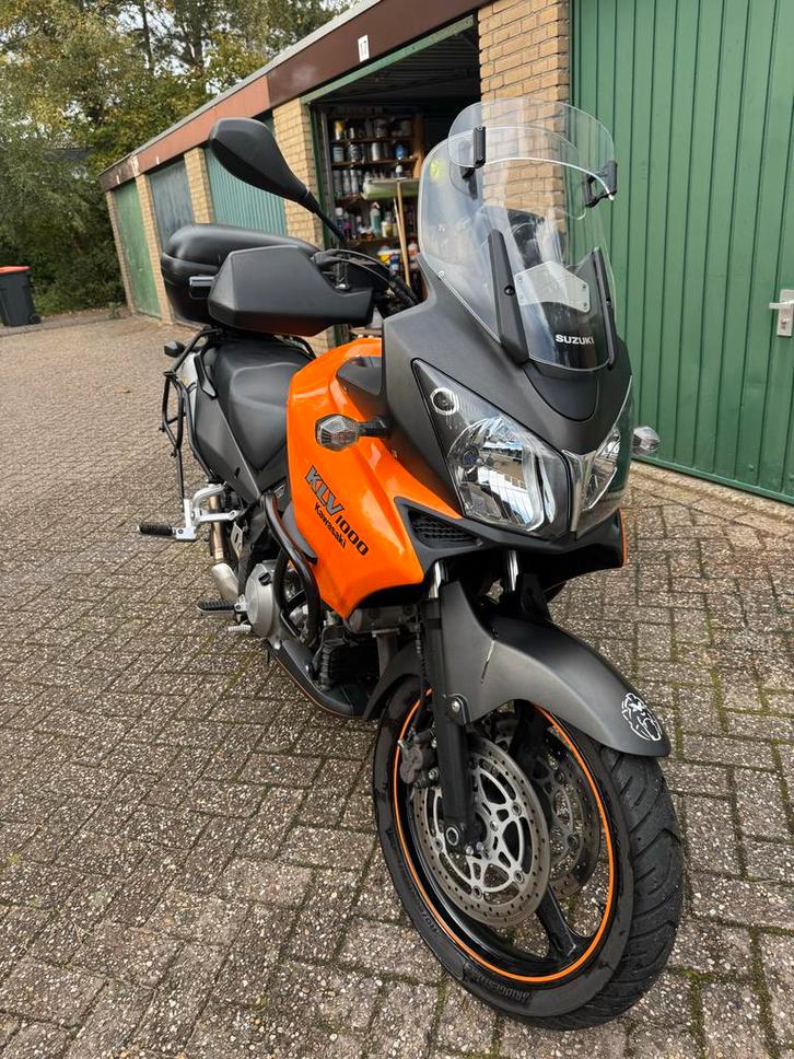 Kawasaki KLV 1000 - Suzuki V strom 1000 - DL 1000, Motoren, Motoren | Kawasaki, Particulier, Toermotor, meer dan 35 kW, 2 cilinders