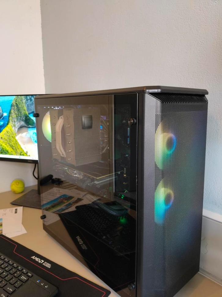 Gaming PC - i5 10600K, RX 5700XT, Computers en Software, Desktop Pc's, Zo goed als nieuw, SSD, 16 GB, Gaming, Virtual Reality
