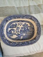 Antiek Willow Patroon Serveerschaal, Antiek en Kunst, Ophalen