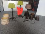 Lampekappen en voetjes, Huis en Inrichting, Lampen | Tafellampen, Ophalen, Gebruikt, Minder dan 50 cm