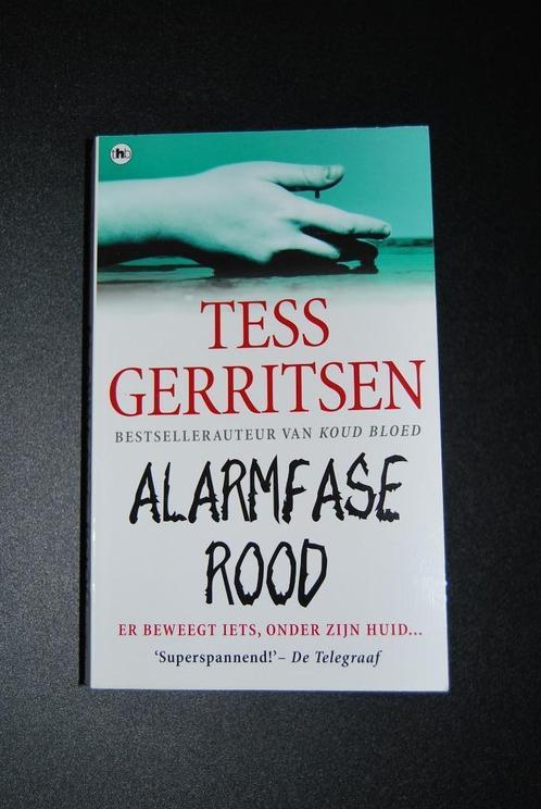 Titel: Alarmfase rood / Schrijver: Tess Gerritsen, Boeken, Avontuur en Actie, Zo goed als nieuw, Ophalen