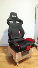 Sparco R333 Simracing Seat (Zwart/Rood), Ophalen, Gebruikt
