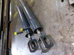 Te koop 2x enkelwerkende hydraulische cilinder, Doe-het-zelf en Verbouw, Metalen, Ophalen, Zo goed als nieuw