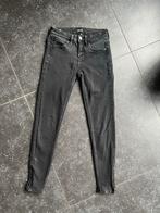 Only Zwarte Jeans met Ritsen skinny jeans mt xs of 164, Ophalen of Verzenden, Zo goed als nieuw, Zwart, W27 (confectie 34) of kleiner