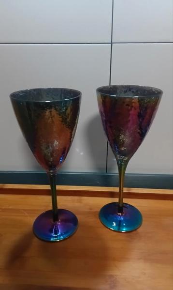 Kare Design Rainbow Wijnglazen - Set van 2 beschikbaar voor biedingen