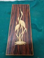 Muurhangers retro met kraanvogel paar, Huis en Inrichting, Ophalen of Verzenden, 'T Olde Gre-j, Info@toldegrej.nl, Endepoelstraat 20f Didam